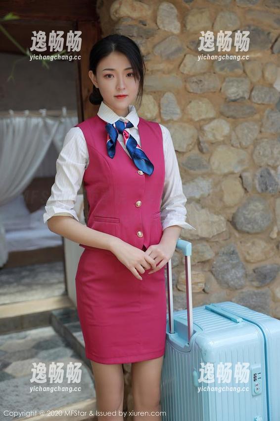 MFStar模范学院 - 美图里的双马尾奇遇，白子嫣nicky的完美握笔。