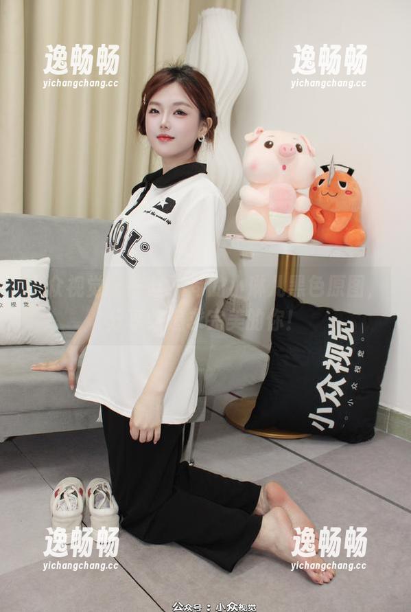 小众视觉 - 一丝不苟的小琳儿黑色原图，分享给追求完美的你！