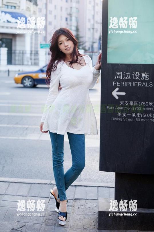 推女郎 - 杨伊，肉丝与高清画面的完美调和？
