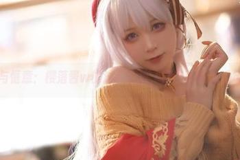 拼搏与惬意：樱落酱w的泳装合集，斯卡蒂的泳池风暴？
